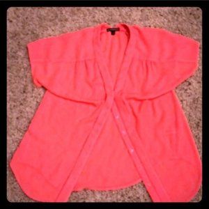 Neon pink express blouse